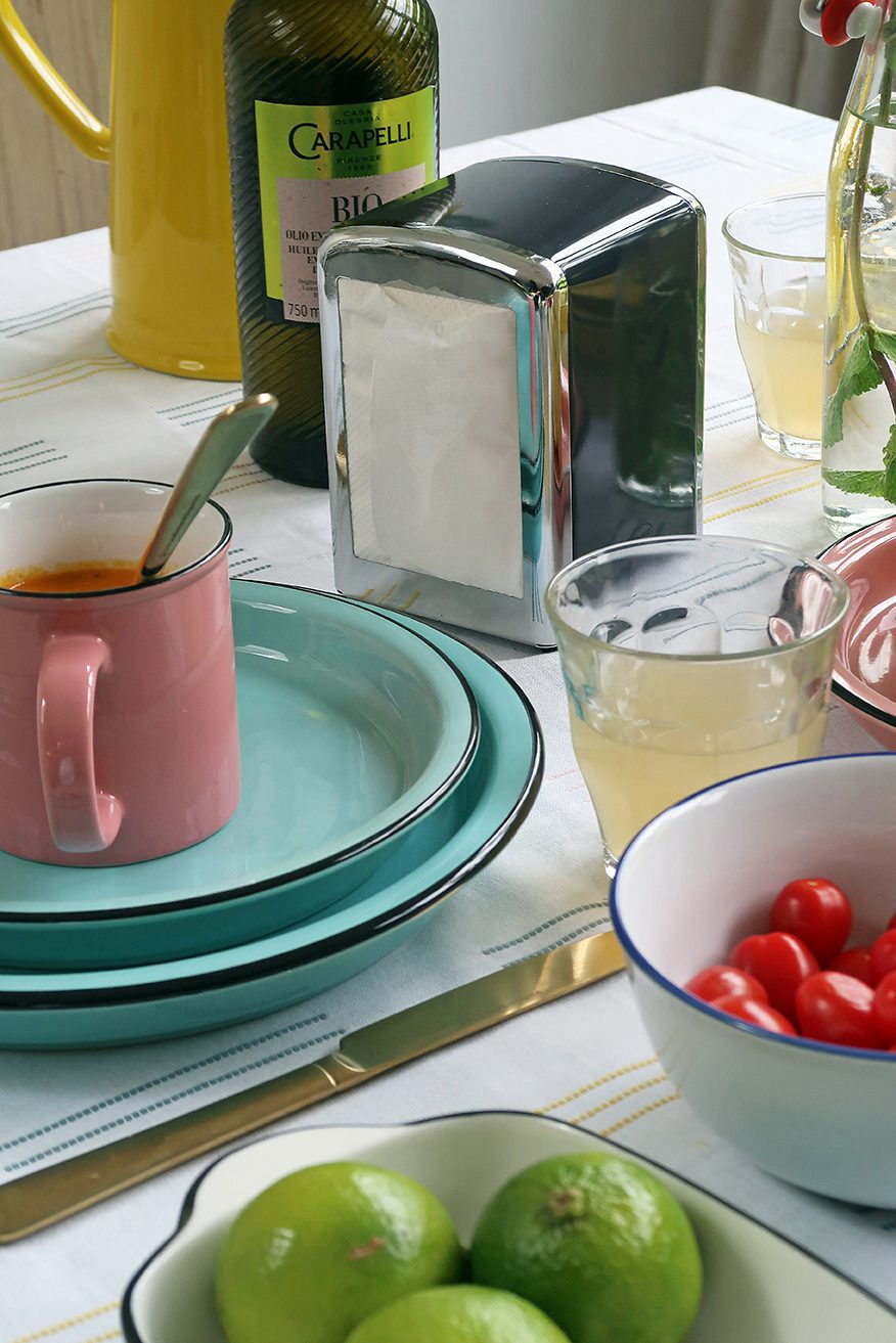 servettenhouder retro