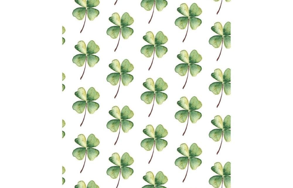 ansichtkaart klavertjes vier