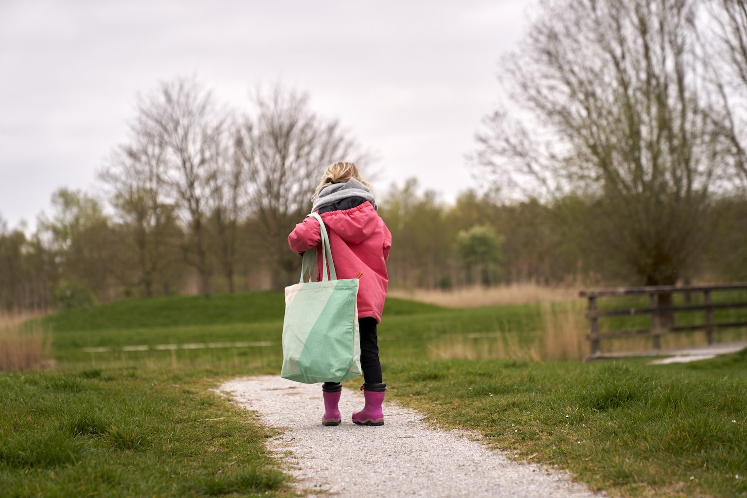 duurzame shopper ruim formaat met rits