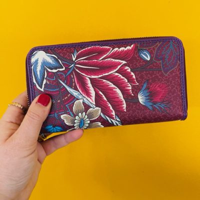 damesportemonnee rood groot