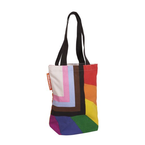 Tas van gerecycled katoen met bedrukking