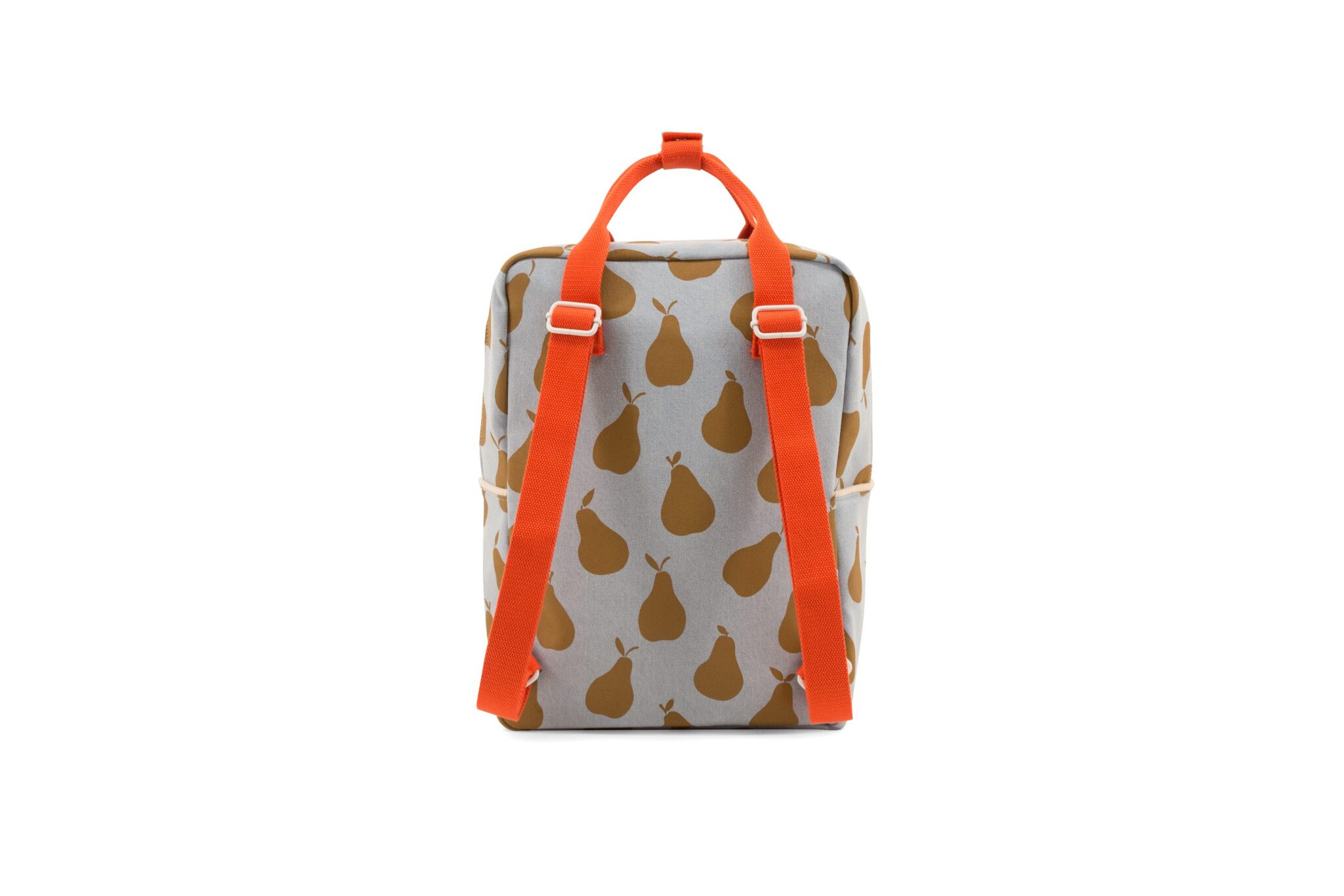 rugtas jeans blauw met print