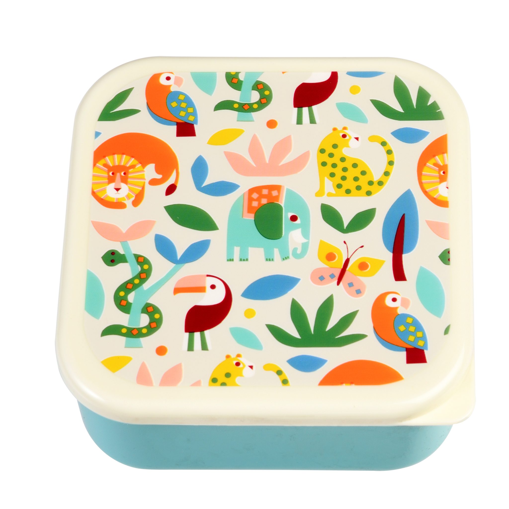 Lunchbox snackdoosjes - Wild Wonders - set van 3 - Rex London - Afbeelding 3