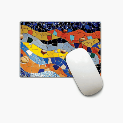 kleine muismat kleurrijk