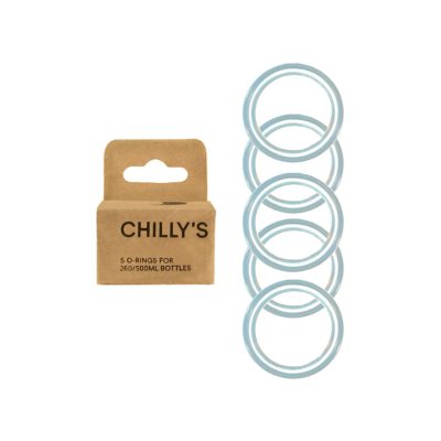 afdichtingsring set van 5 stuks voor chilly's 250 en 500 ml