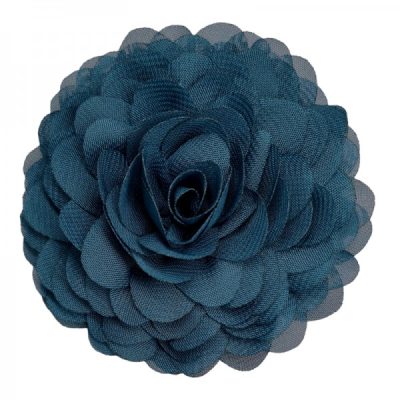 haarspeld bloem blauw groen