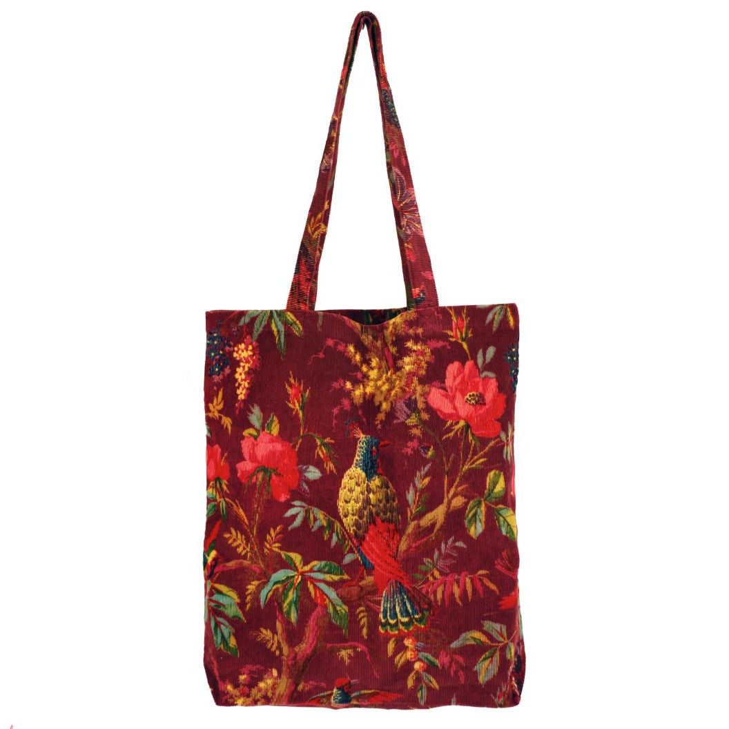 shopper corduroy donkerroond