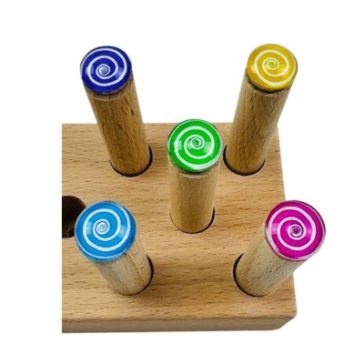 kaarthouder hout met magneet