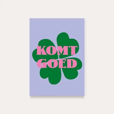 kaart hart onder de riem