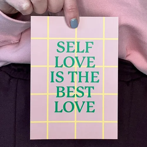 zorg goed voor jezelf kaart