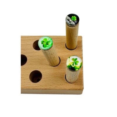 kaartstandaard magneet groen