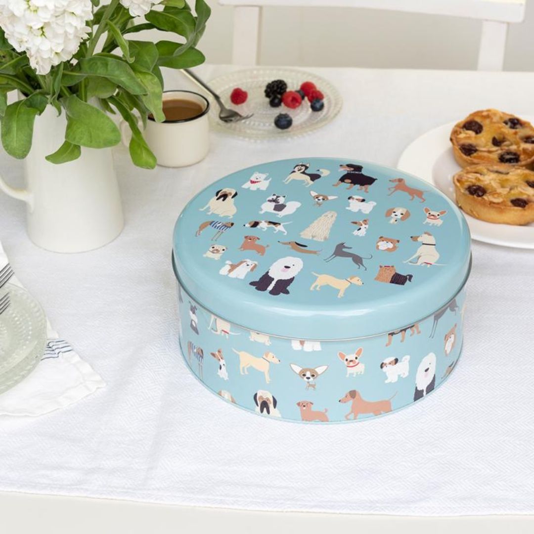 koektrommel met honden