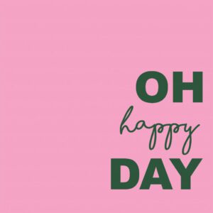 tegeltje met quote roze