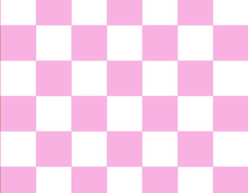 placemat blokjes roze wit