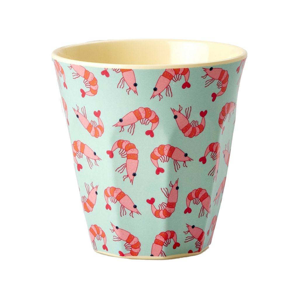 melamine cup met garnalen