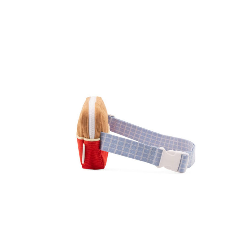 heuptasje van corduroy oranje