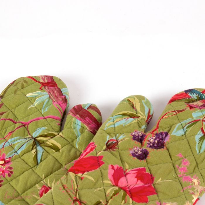 Ovenwanten - Paradise - Moss Groen - set van 2 - Imbarro - Afbeelding 3