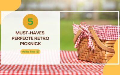 5 Must-haves voor de perfecte retro picknick