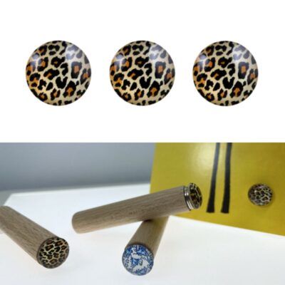 fotohouder met dierenprint luipaard