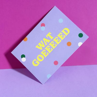 leuke kaart met quote Wat Goed