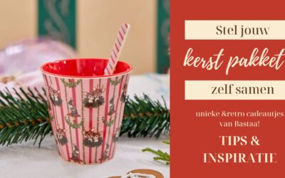 Zelf een kerstpakket samenstellen? Shop tips & retro cadeaus van Bastaa!