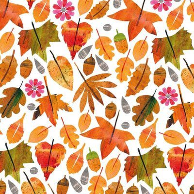servetten met herfst bladeren, papier 20 stuks merk PPD