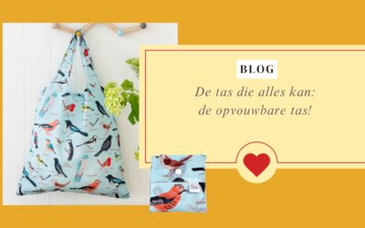 De tas die alles kan: de opvouwbare tas
