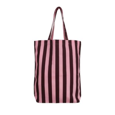 katoenen tas met strepen