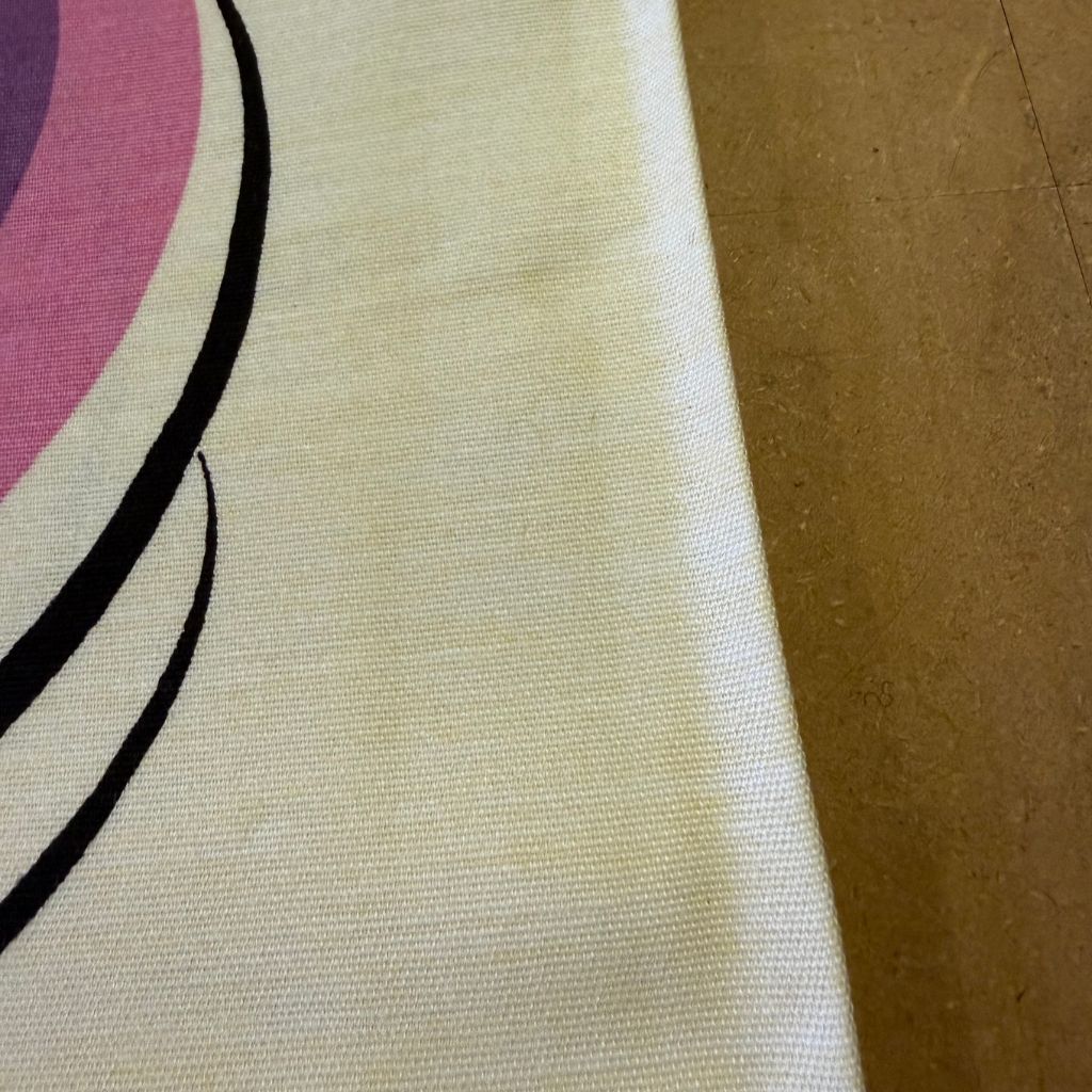 verkleuring stofvouw stof