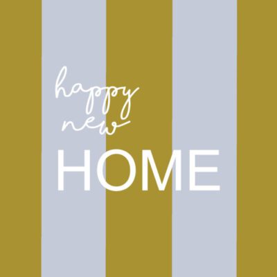 forex tegeltje happy new home gestreept