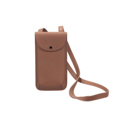 telefoontasje lichtbruin