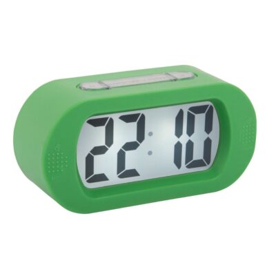 groene wekker digitaal met alarm