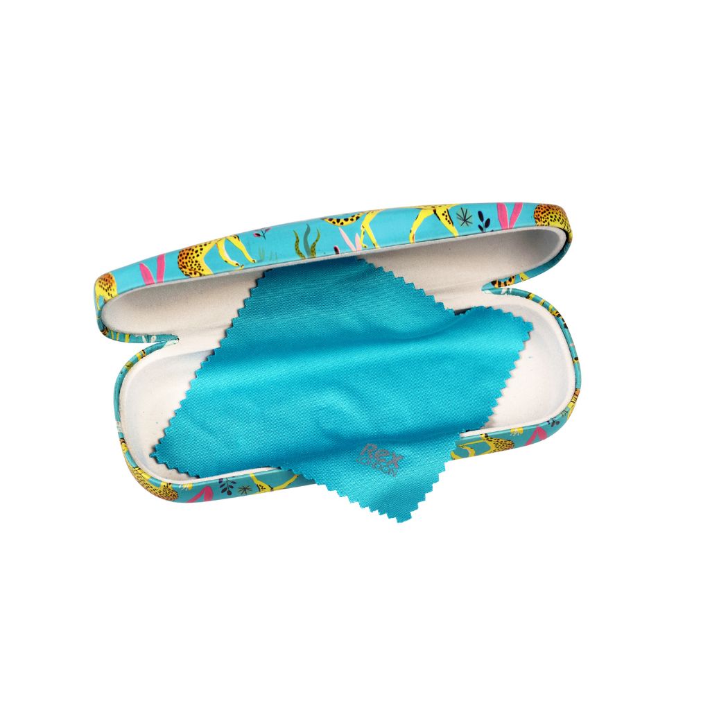 hardcase brillenkoker met cheetah dieren