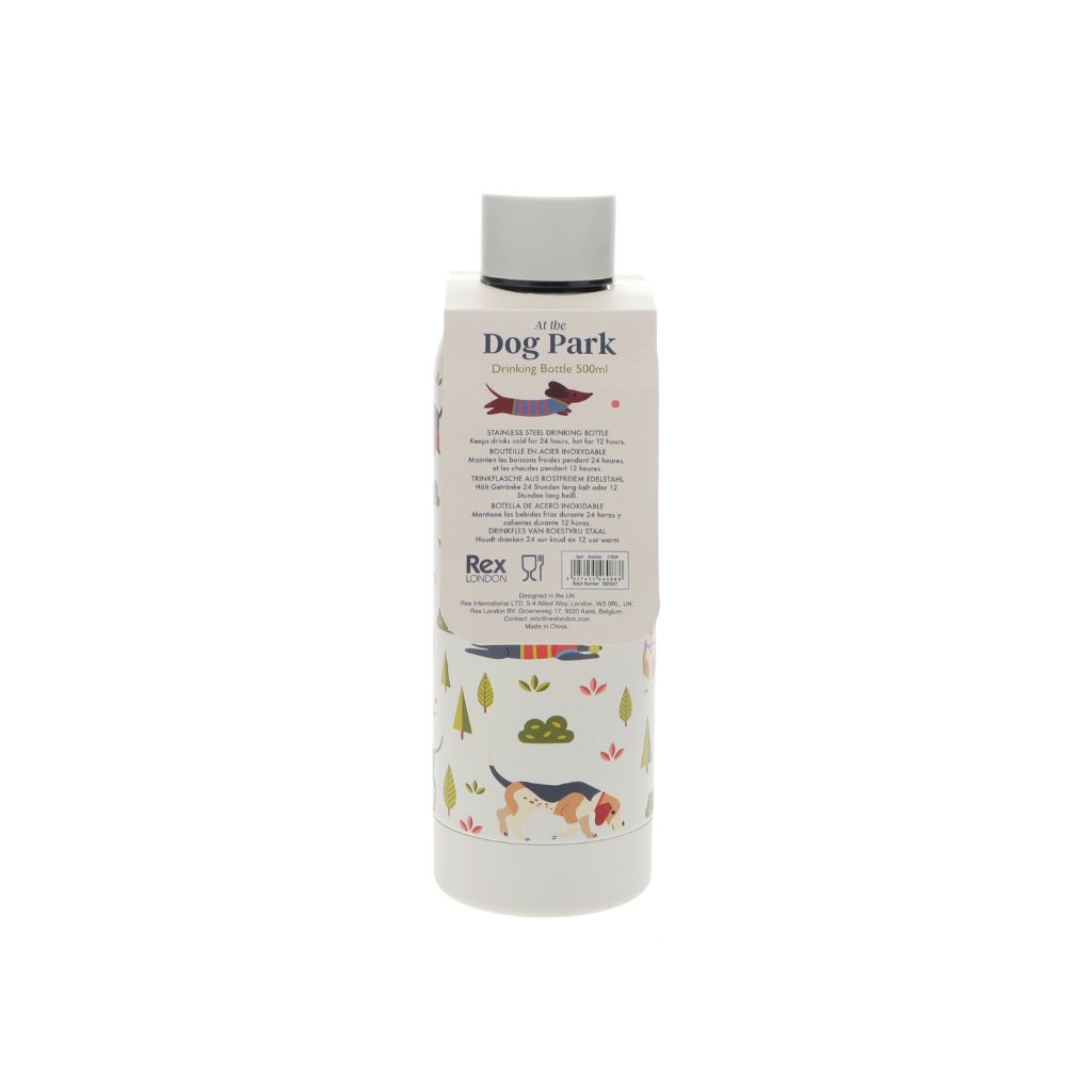 thermosfles rvs 500 ml met honden