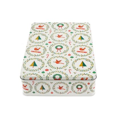 rechthoekig koekblik voor kerst