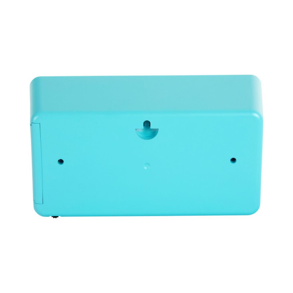 retro klok blauw karlsson